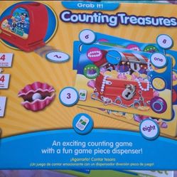 The Learning Journey Grab It! Counting Treasures Game