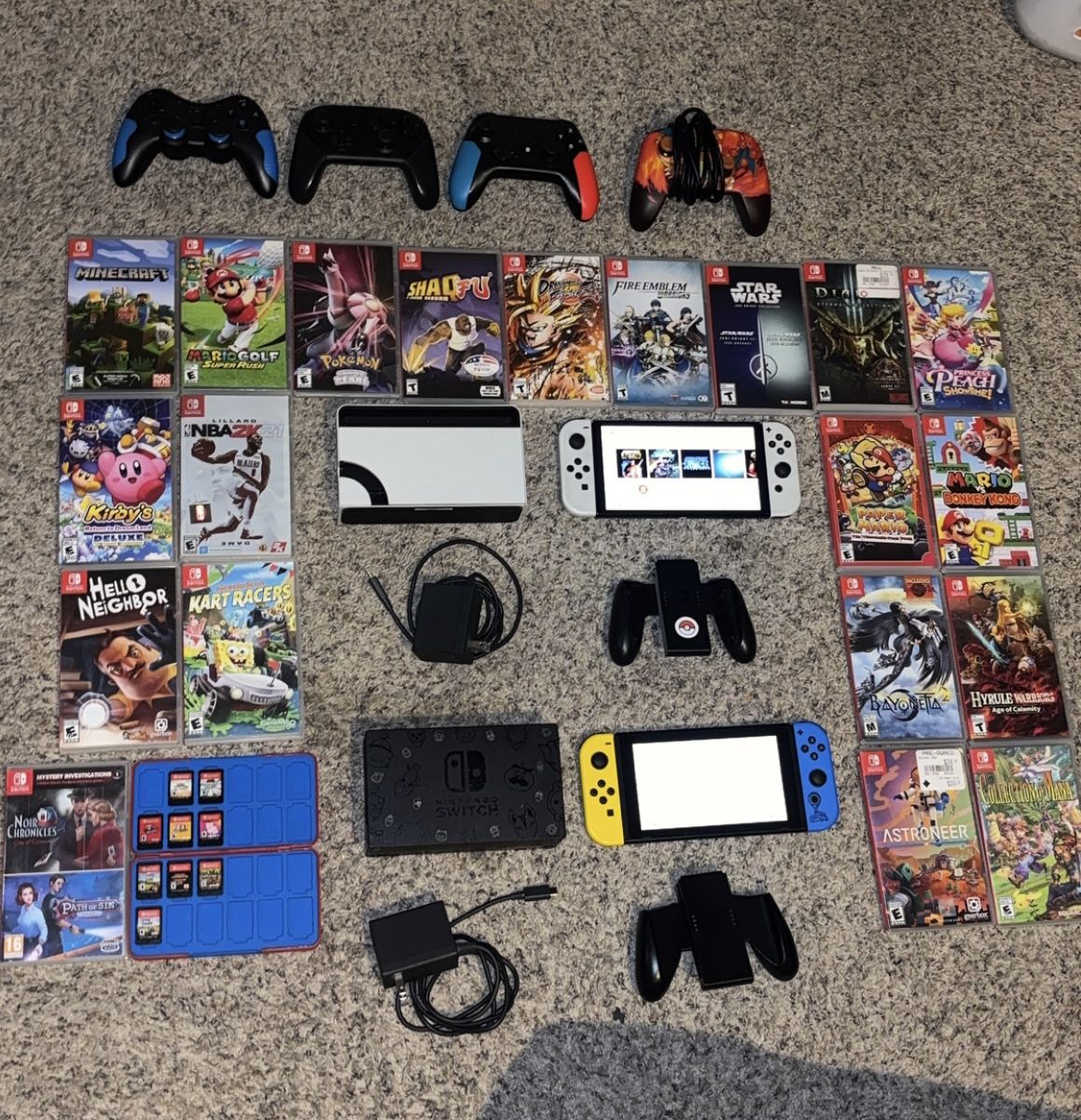 Nintendo Switch And Games Lot! Prices In The Description