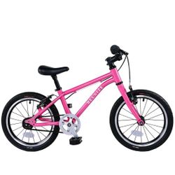 A11N SPORTS BELSIZE 16-Inch Belt-Drive Kid's Bike, Lightweight Aluminium Allo...