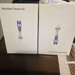 2 Boxes Medtronic Reservoirs