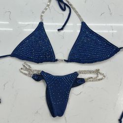 Blue Bikin Competition Suit 