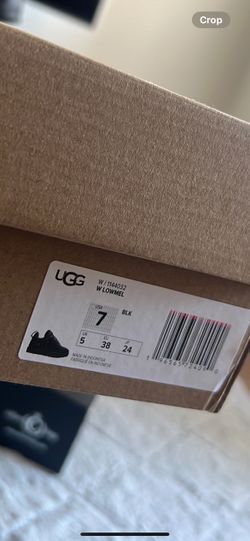 UGG W Lowmel Sneakers Black Size 7