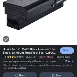 HUSKY 48" Side Mount Toolbox 