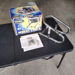 Pingel Wheel Chock For Motorcycle Or ATVs New In Box 40 Dollars 