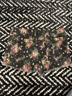 Floral Denim Shorts 2010