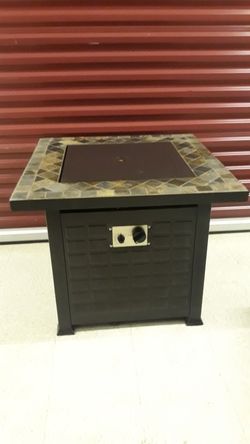 Propane fire pit mint shape