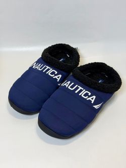 Nautica Quilted Slip-On Slippers