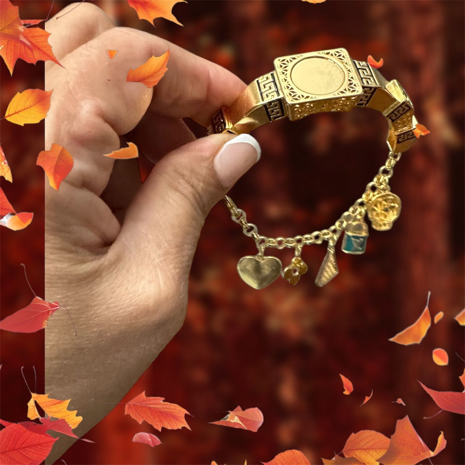 gold plated bracelets Tarnish  free. top quality