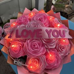 Light Up Valentine Bouquet 