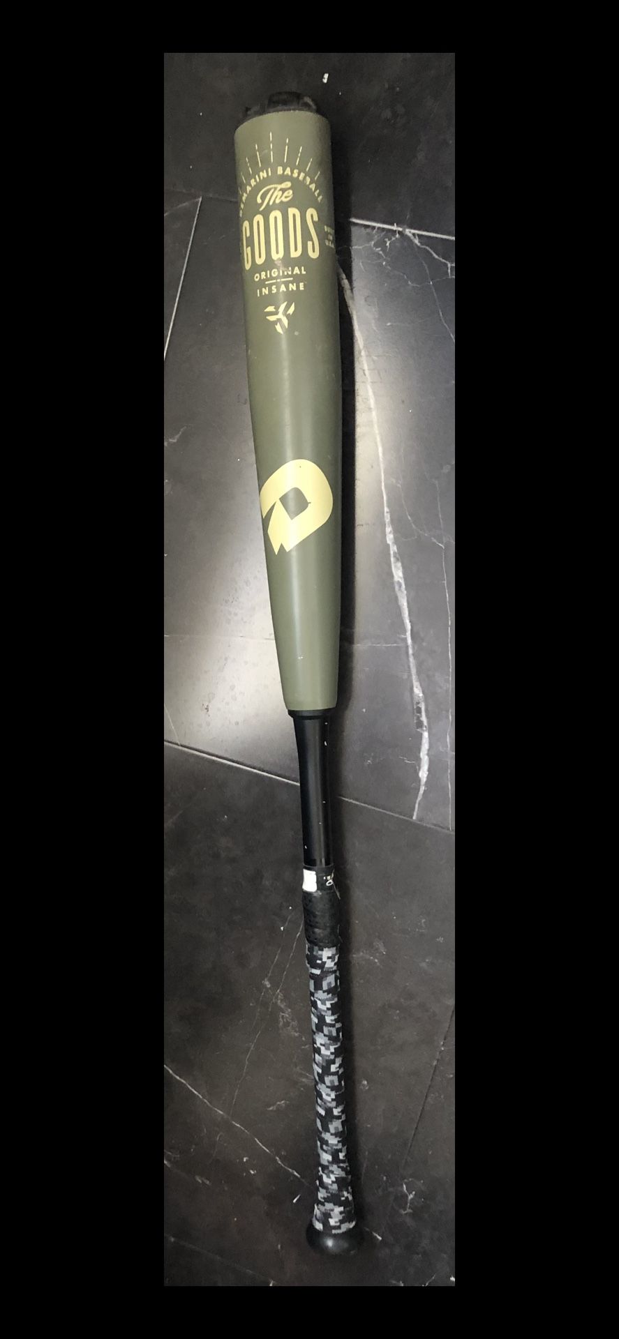 2021 DEMARINI THE GOODS ORIGINAL INSANE GREEN GIC-21 33/30 BBCOR Lightly Used!!