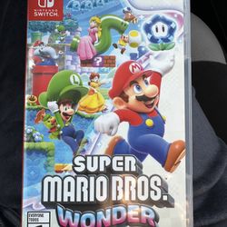 Super Mario Bros Wonder Nintendo Switch