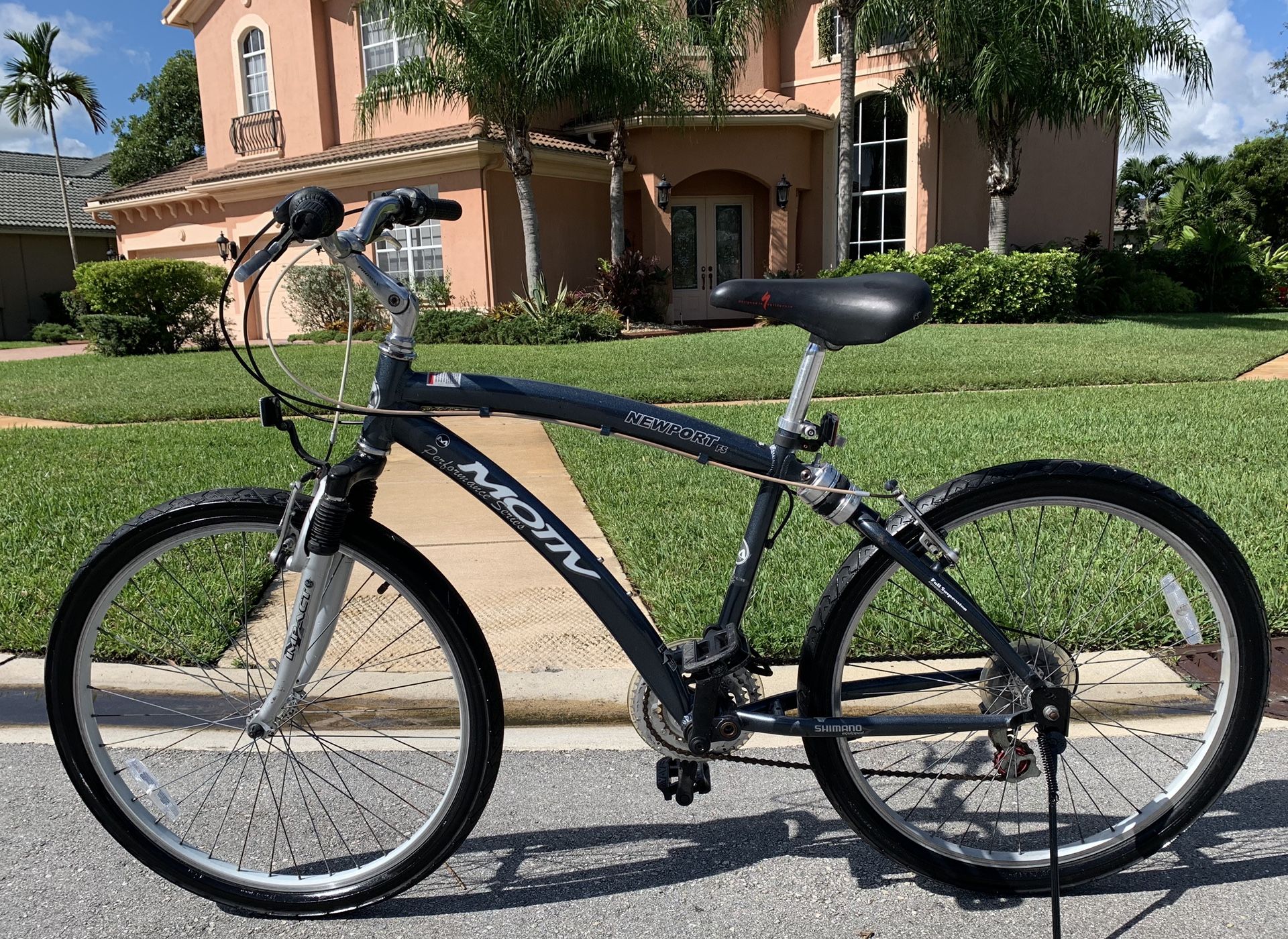 Motiv Newport 18 inch aluminum full suspension frame 26 inch wheels for Sale in Lake Worth FL OfferUp