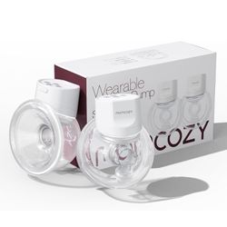 Momcozy Breast Pump S12 Pro Hands-Free, Wearable & Wireless Pump with Soft Double-Sealed Flange, 3 Modes & 9 Levels Double Electric Pump Portable, Sma