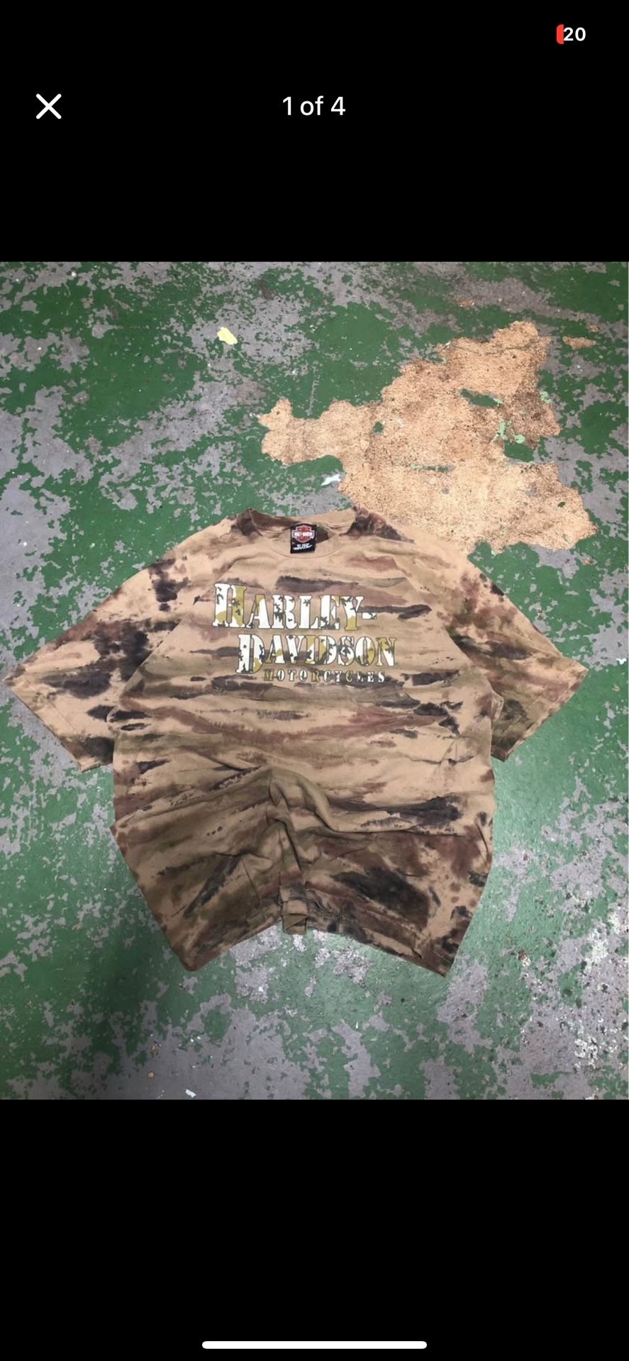 1/1 Camo Harley Davison