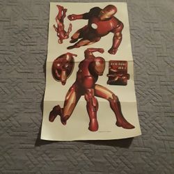 Iron Man Decal Sheet 