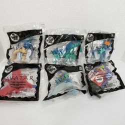 AVATAR - NEW 2009 McDonald's Happy Meal Toys - Complete Set of 6 - SEALED
