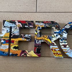 Hero comic decoration