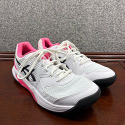ASICS Gel-Rocket 11 White Pink Indoor Court Volleyball Shoes Women’s 8.5