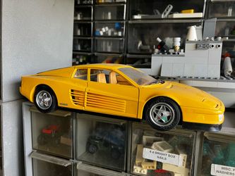 Ferrari Testarossa die-cast model