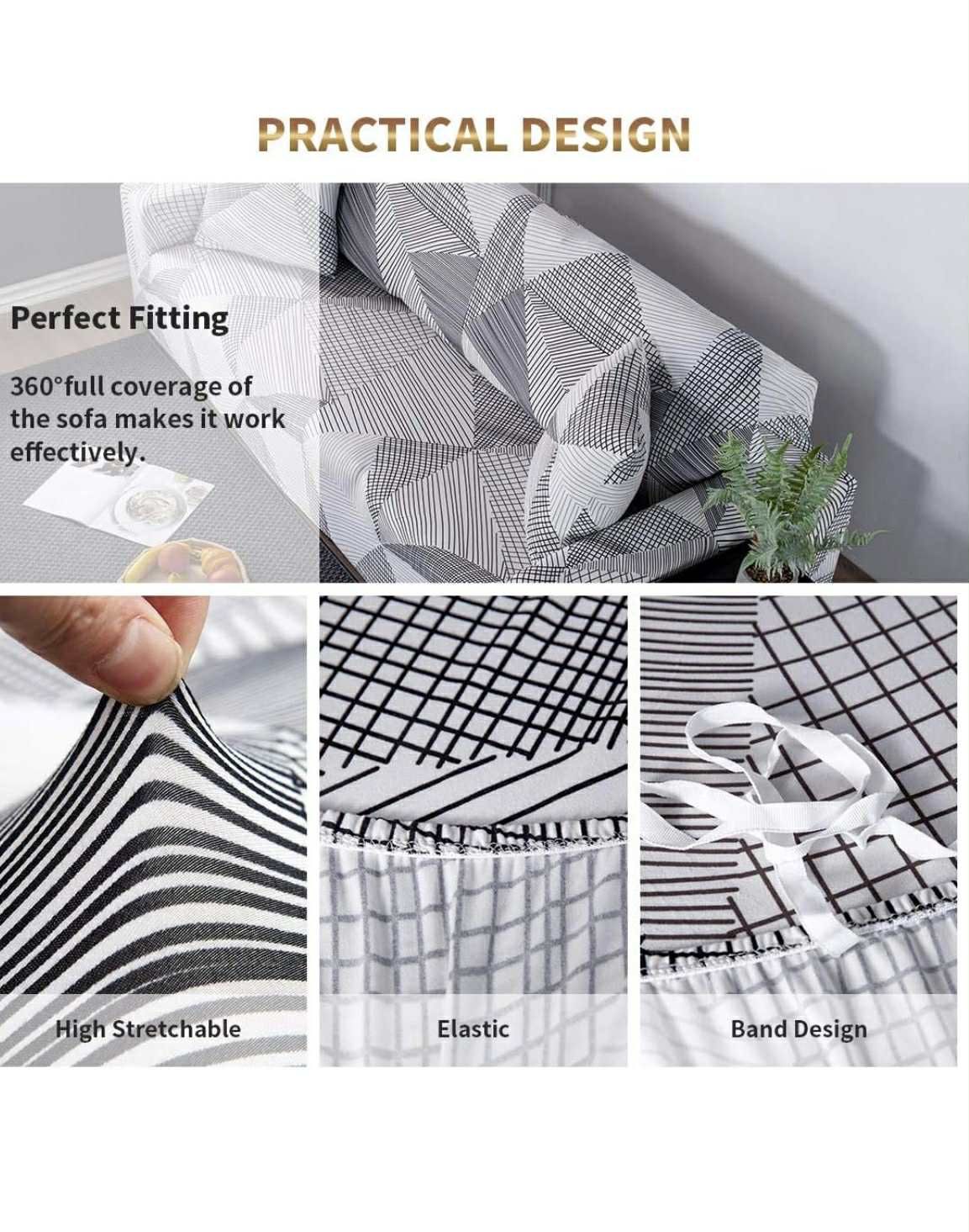 Couch With White Couch Cover