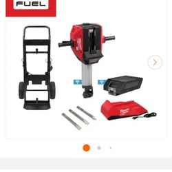 MX FUEL Lithium-Ion Cordless 1-1/8 in. Breaker with Battery and Charger