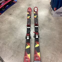 Used Salomon SIAM M 70 161cm Downhill Skis w/ Salomon Licht Bindings (Read Description)