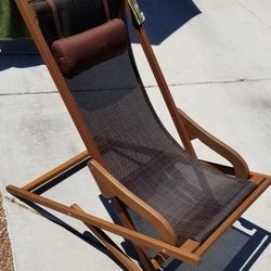 Brazilian Eucalyptus Hardwood Lounger