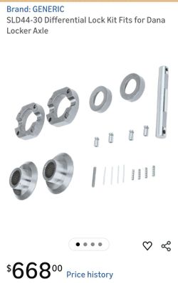 SLD44-30  Differential Locker Parts