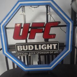UFC SIGN NEON