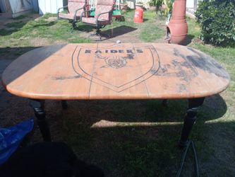 Raider Butcher Block Table