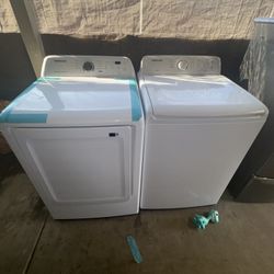 Samsung Washer And Electric Dryer 