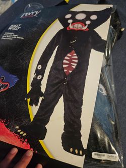 Huggy wuggy kids costume 9 year old size