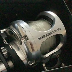 MAKAIRA FISHING REEL. 20ii Sea-Silver Lever Drag!!! NEW!!!!