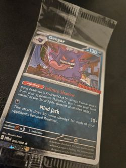 Gengar (Cosmos Holo) (Gamestop Exclusive) -