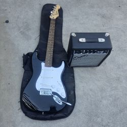 Electric Guitar With Case