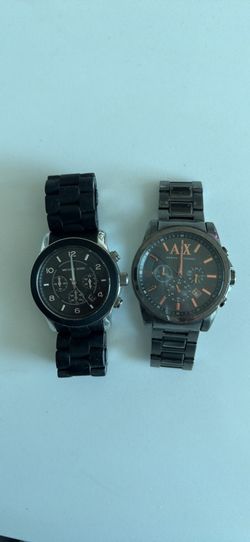 Armani Exchange & Michael Kors Men’s Watches – 2 for $100