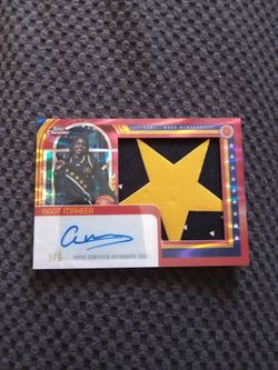 1/5 McDonald's All American Golden Auto Patch Card