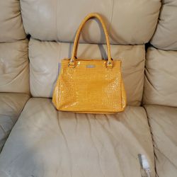 Kate Spade Yellow Purse 