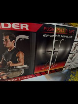New Weider Pull Up Push Up And Dip Station Workout Equipment