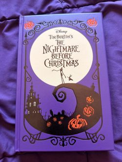 Disney Tim Burton's The Nightmare Before Christmas Book