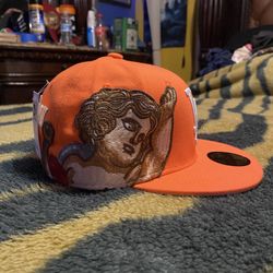LA DODGERS ORANGE NEW ERA X JON STAN