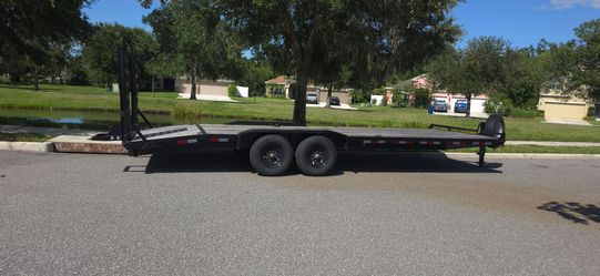 24ft equipment trailer