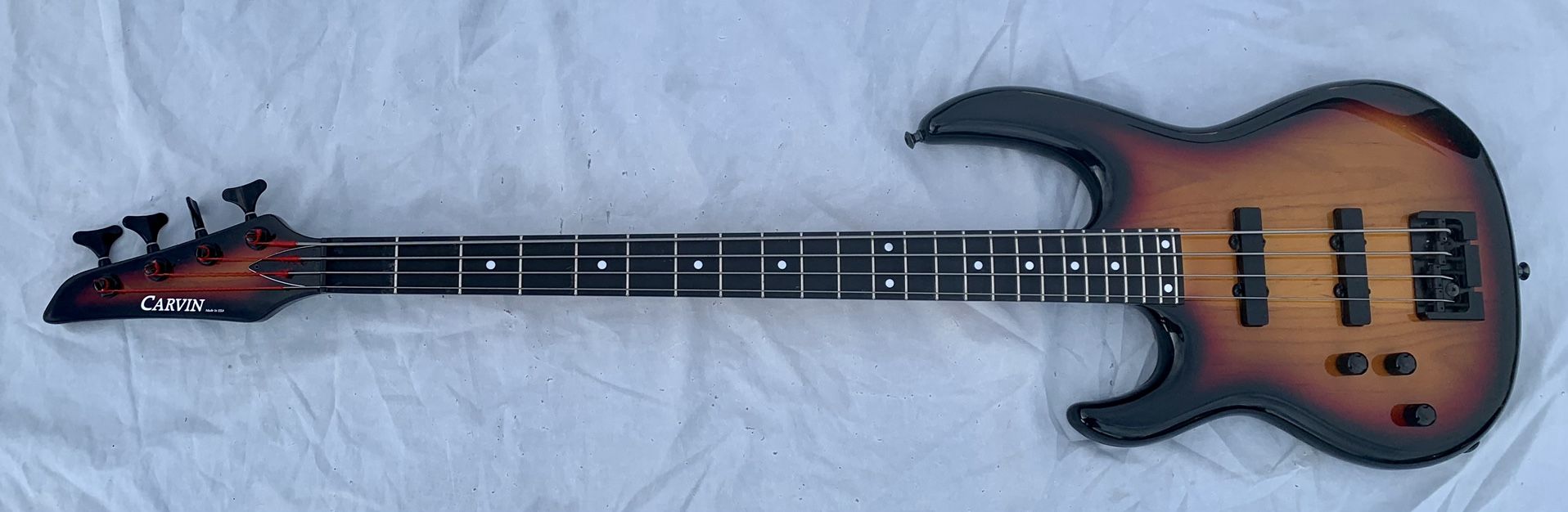 USA Made Carvin Bass Guitar Left Handed LB20
