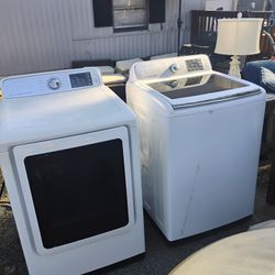 Washer And Dryer Set With Steamer