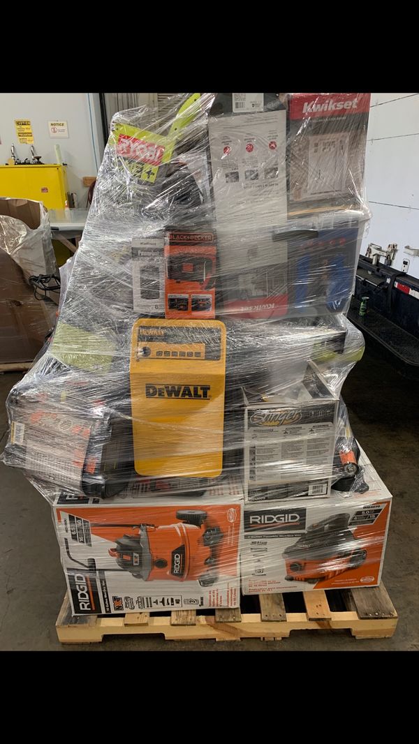 HOME DEPOT POWER TOOLS 🛠 PALLETS GOING FAST BUY NOW PICK UP TODAY