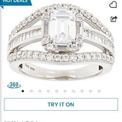 CZ Engagement, Wedding, Anniversary Ring