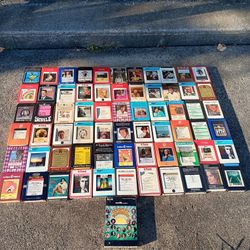 8 TRACK TAPES W/SLEEVE'S LOT (67)