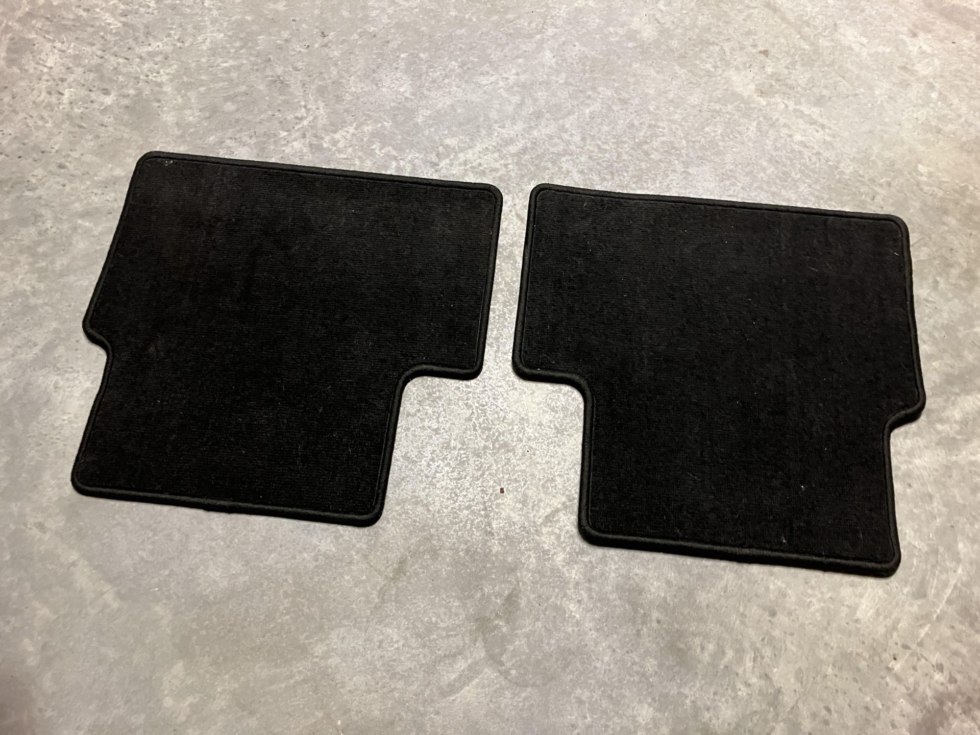 Honda Civic OEM Black Carpet Rear Floor Mats Like New