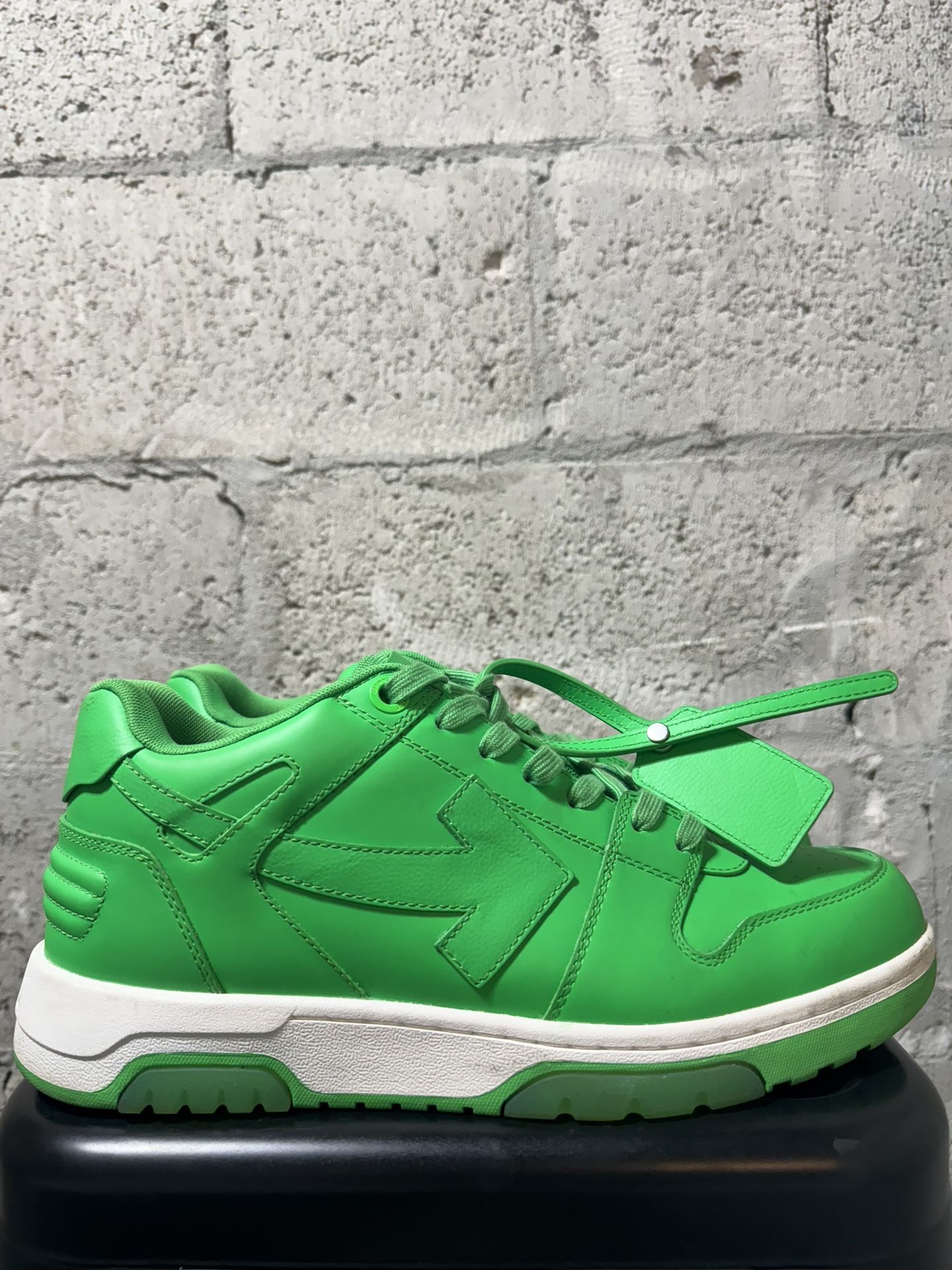 OFF WHITE OFFICE SNEAKERS GREEN