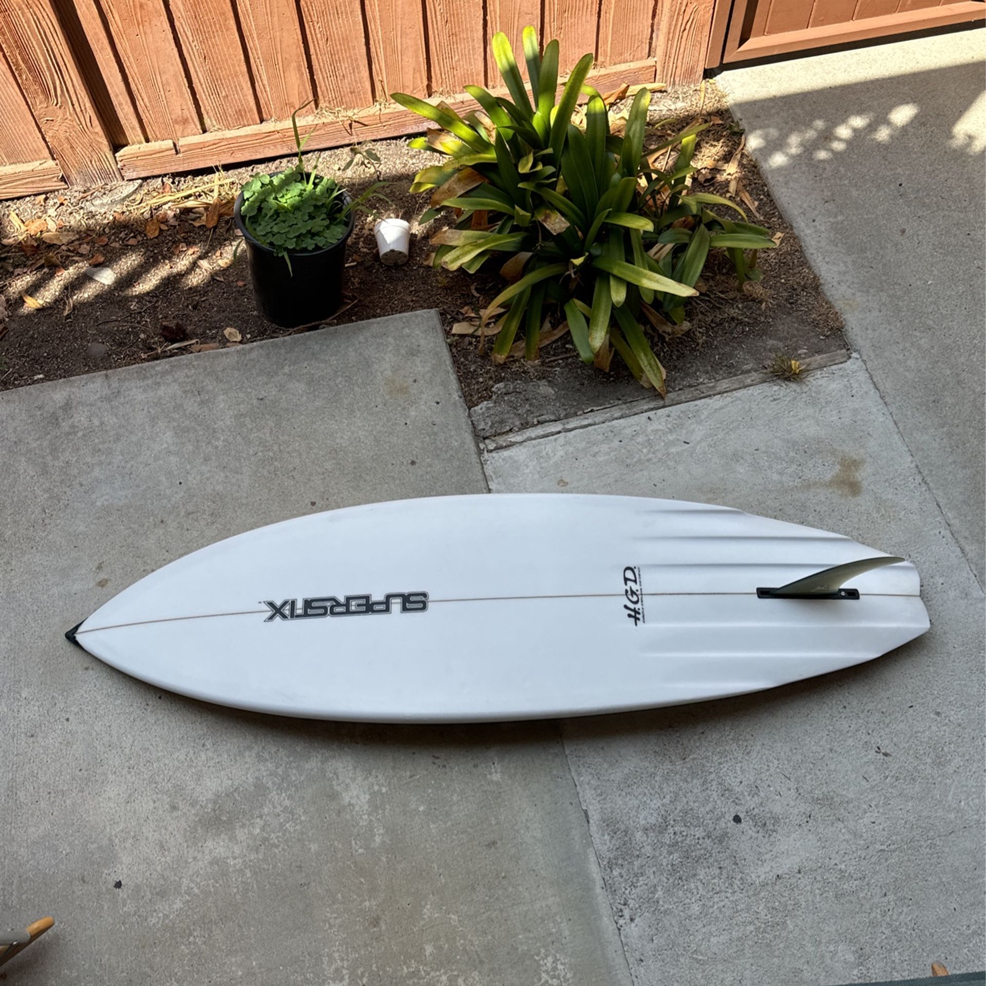 Hamish Graham 6 Channel Bottom Surfboard